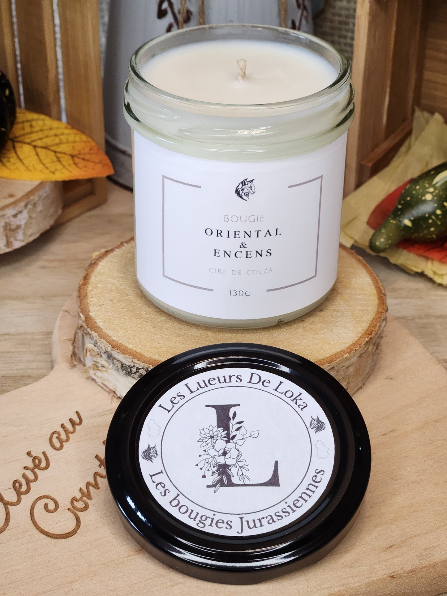 Bougie oriental et encens