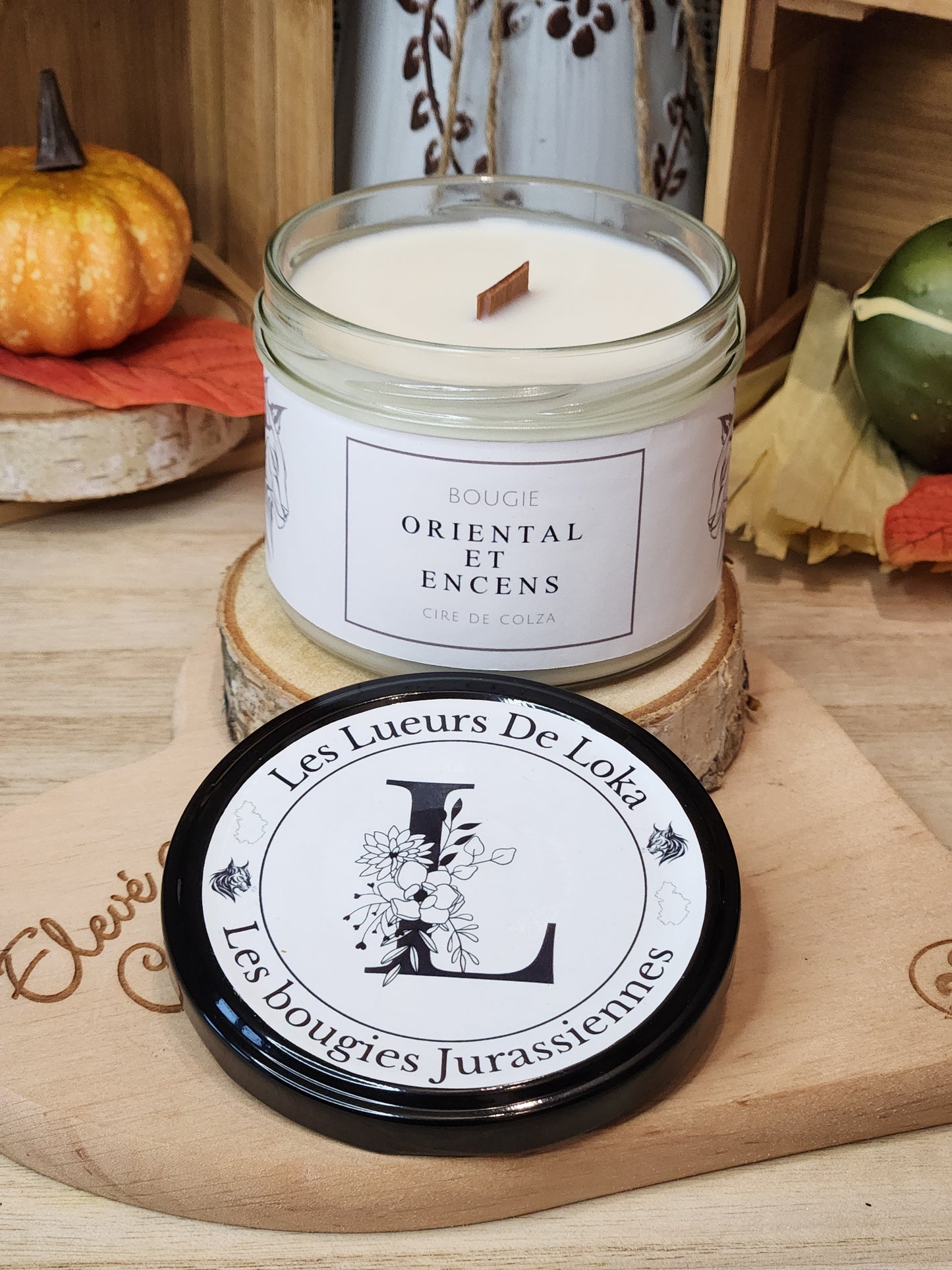 Bougie oriental et encens