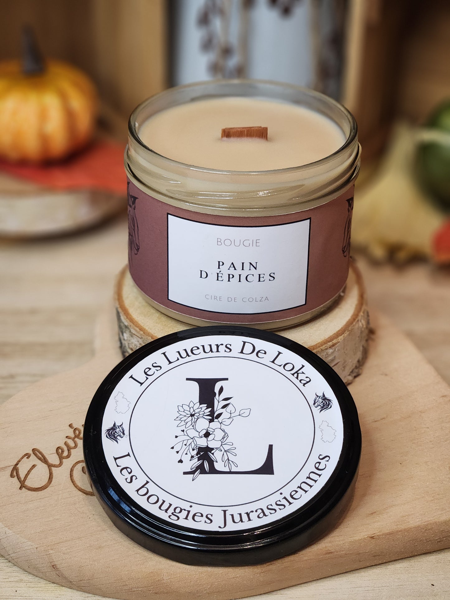 Bougie pain d'épices