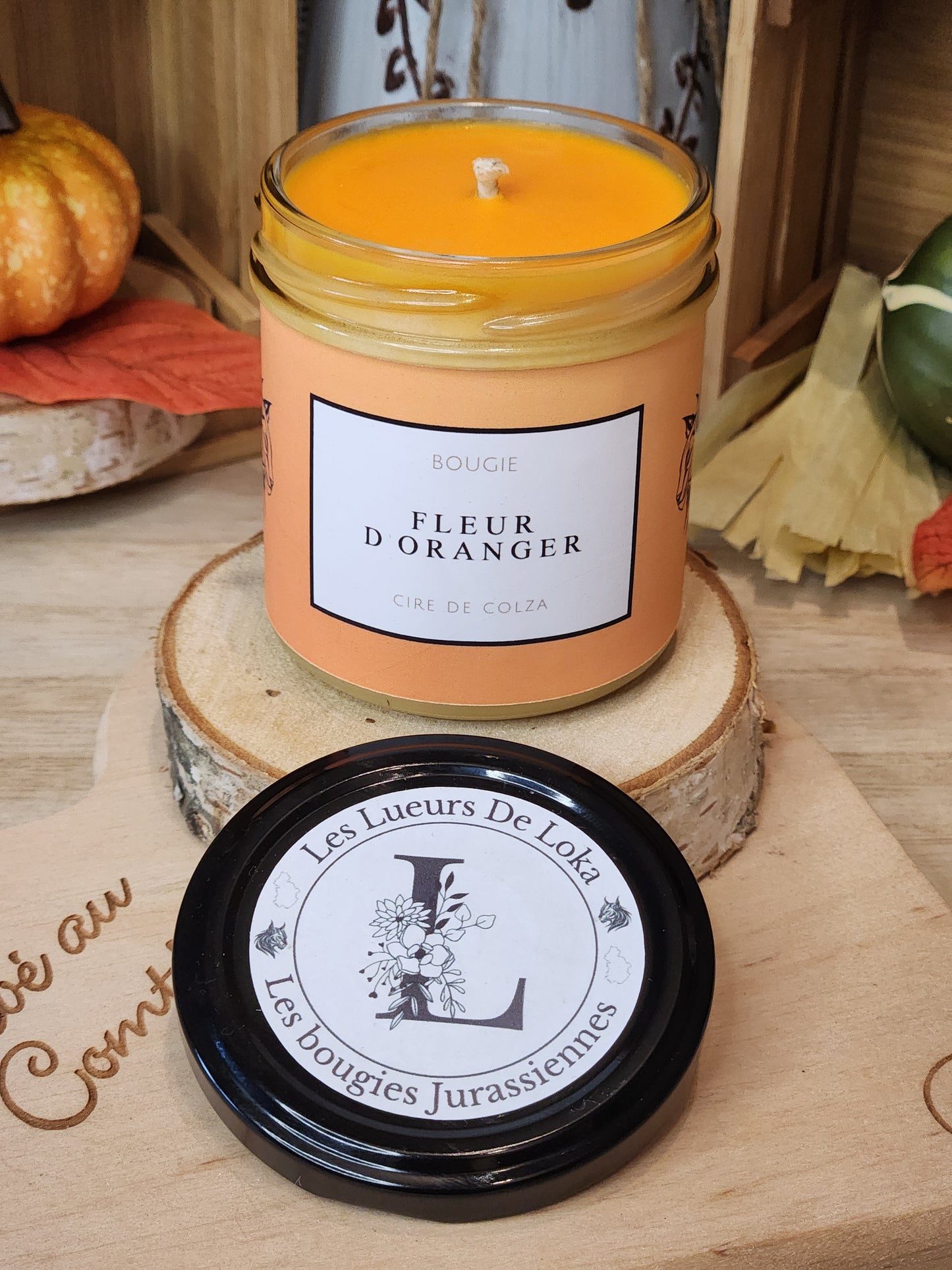 Bougie fleur d'oranger