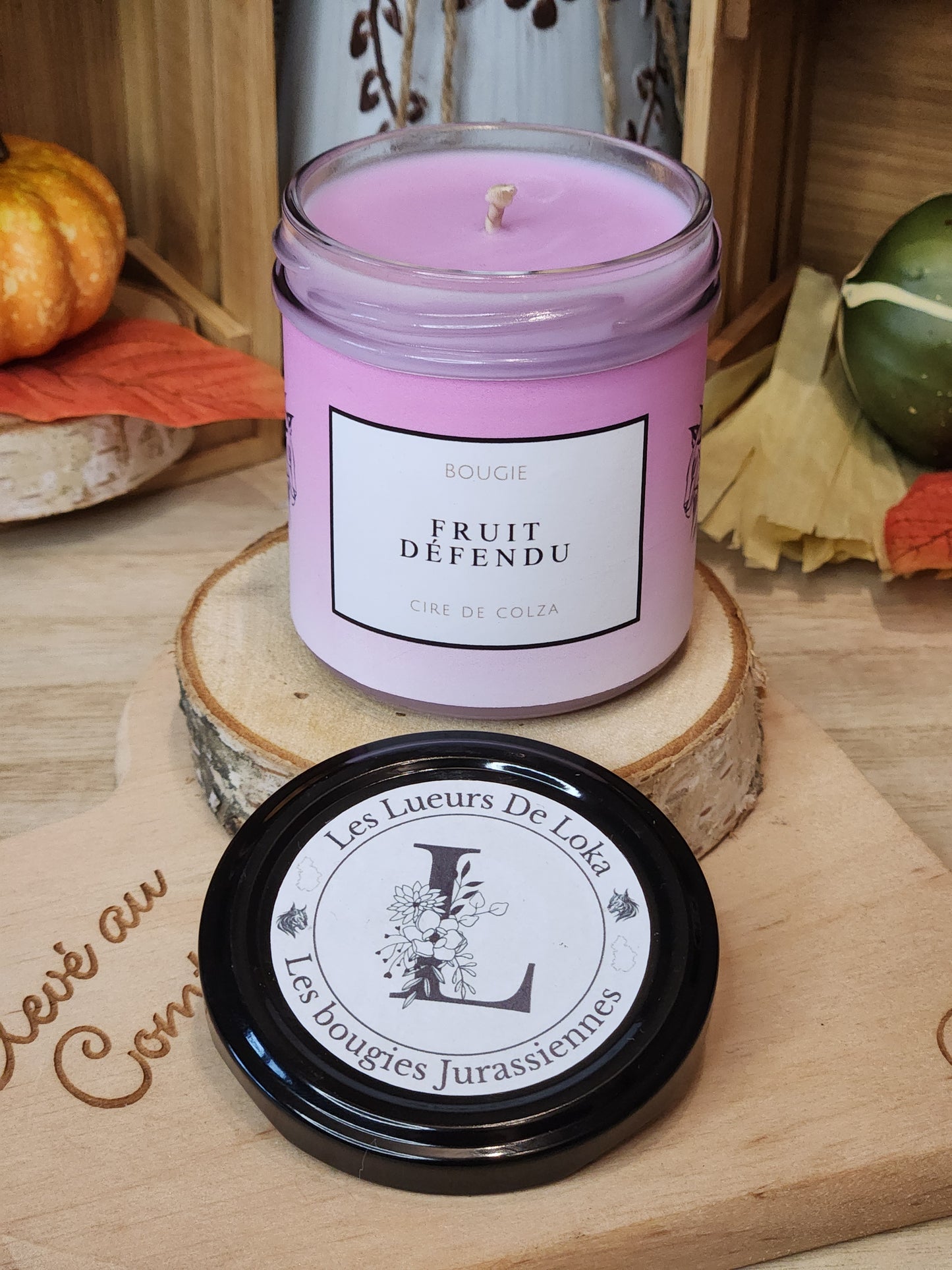 Bougie fruit défendu