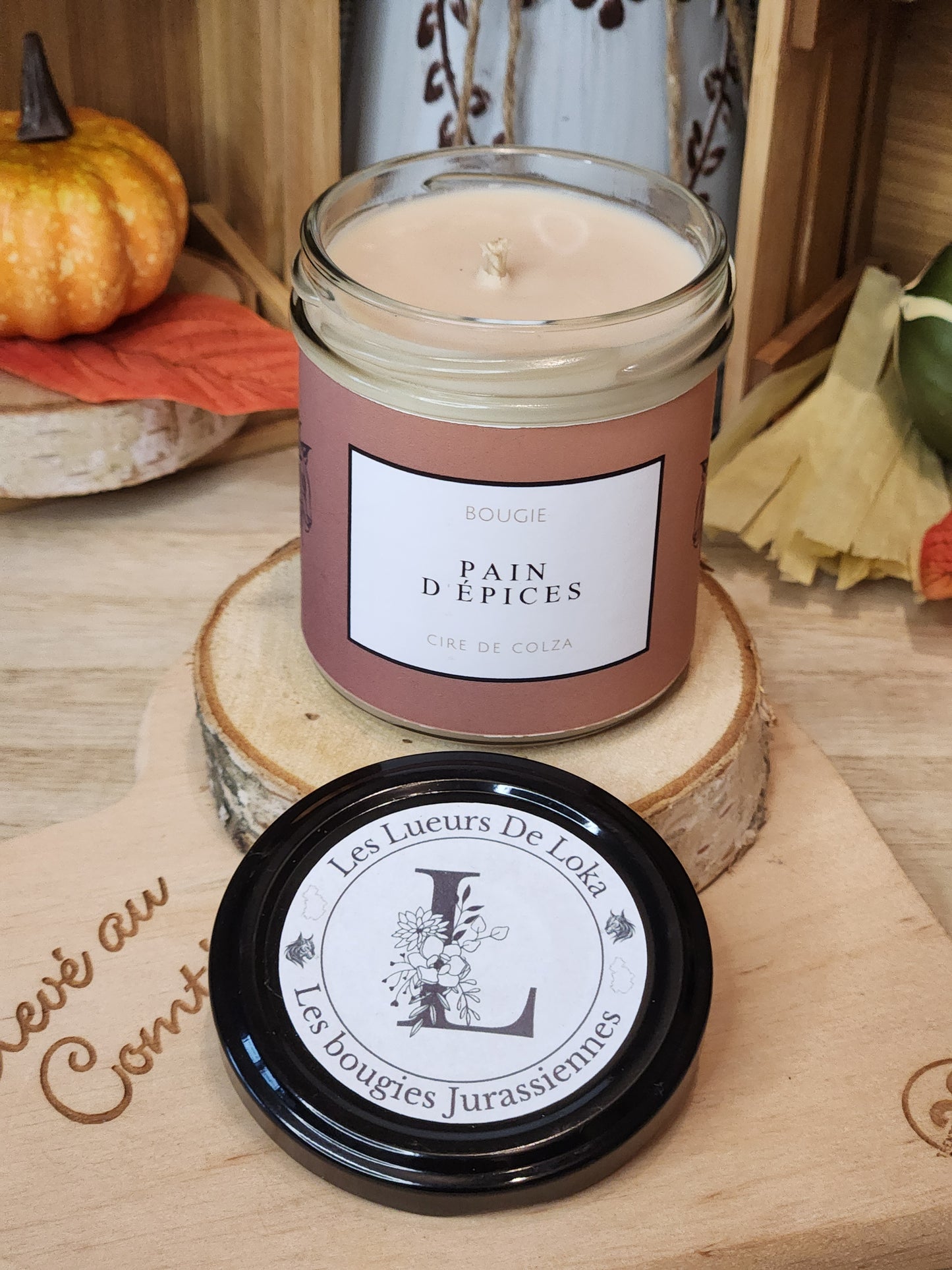 Bougie pain d'épices