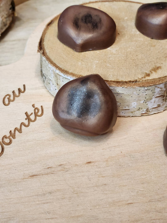 Fondant châtaigne grillée