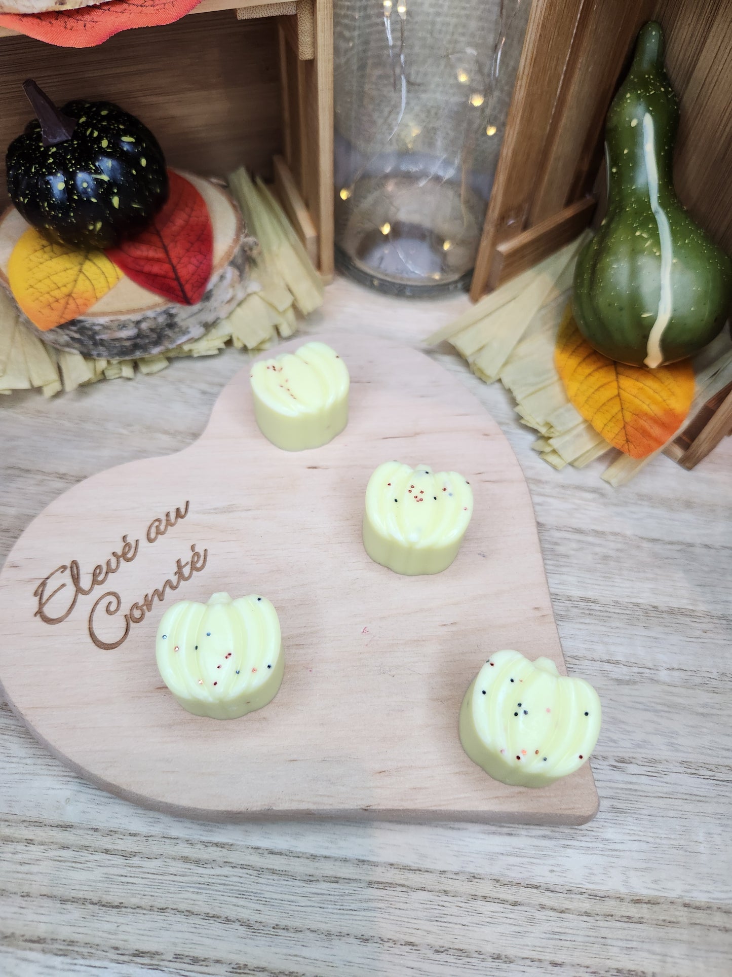 Fondant citrouille vanillée