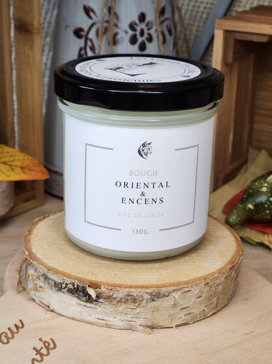 Bougie oriental et encens