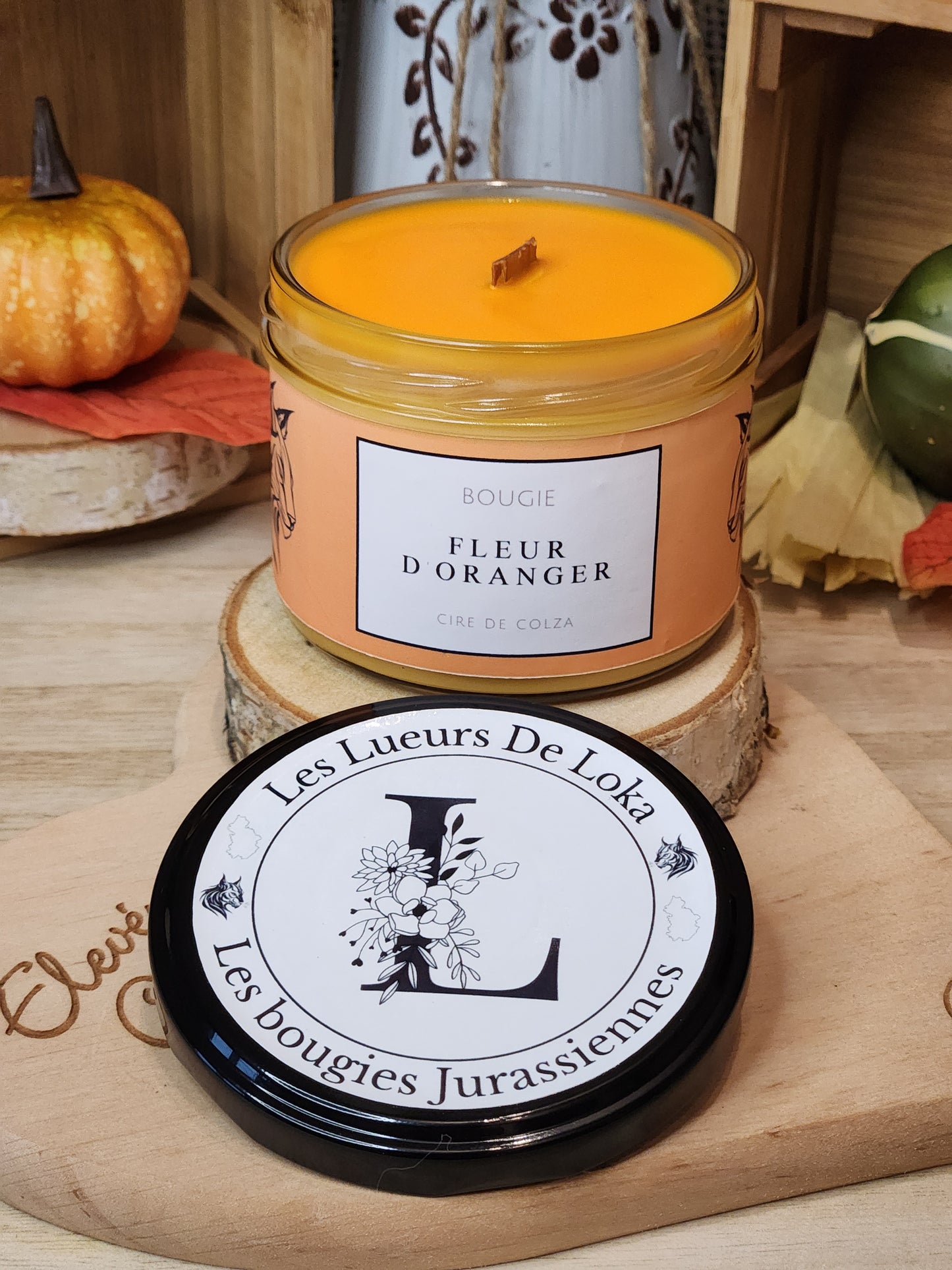 Bougie fleur d'oranger