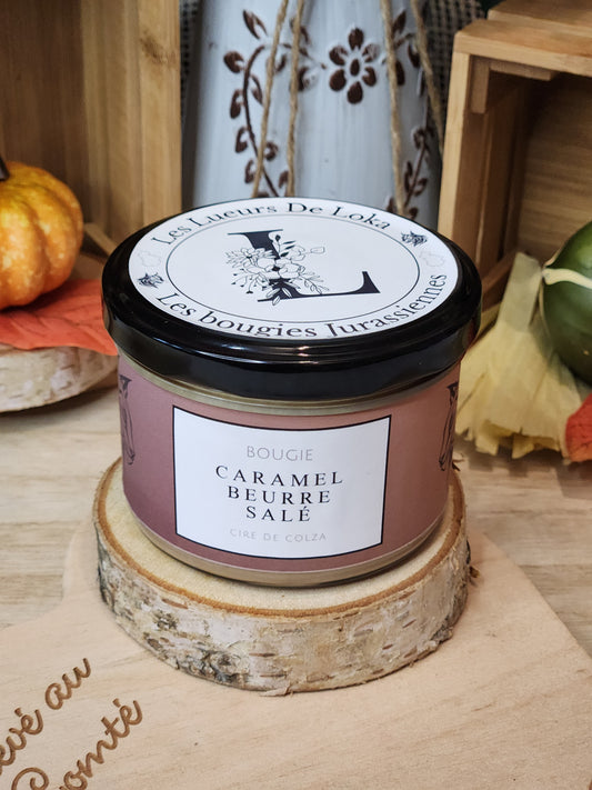 Bougie caramel beurre salé