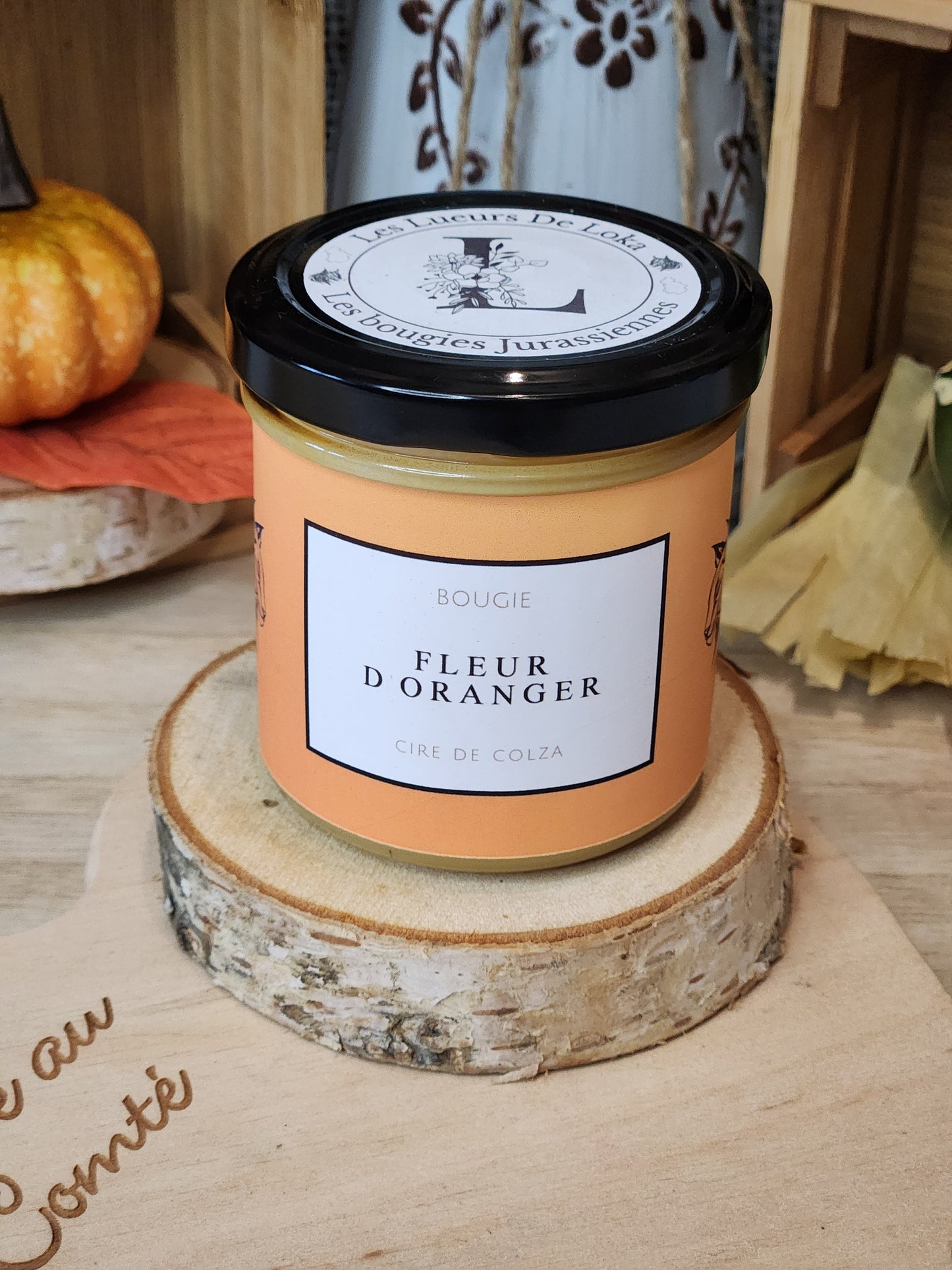 Bougie fleur d'oranger