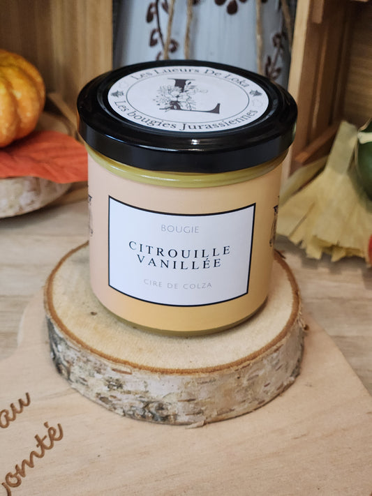 Bougie citrouille vanillée