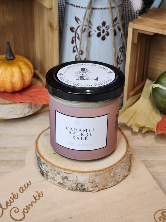 Bougie caramel beurre salé