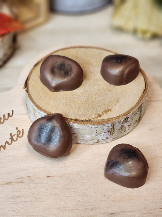 Fondant châtaigne grillée