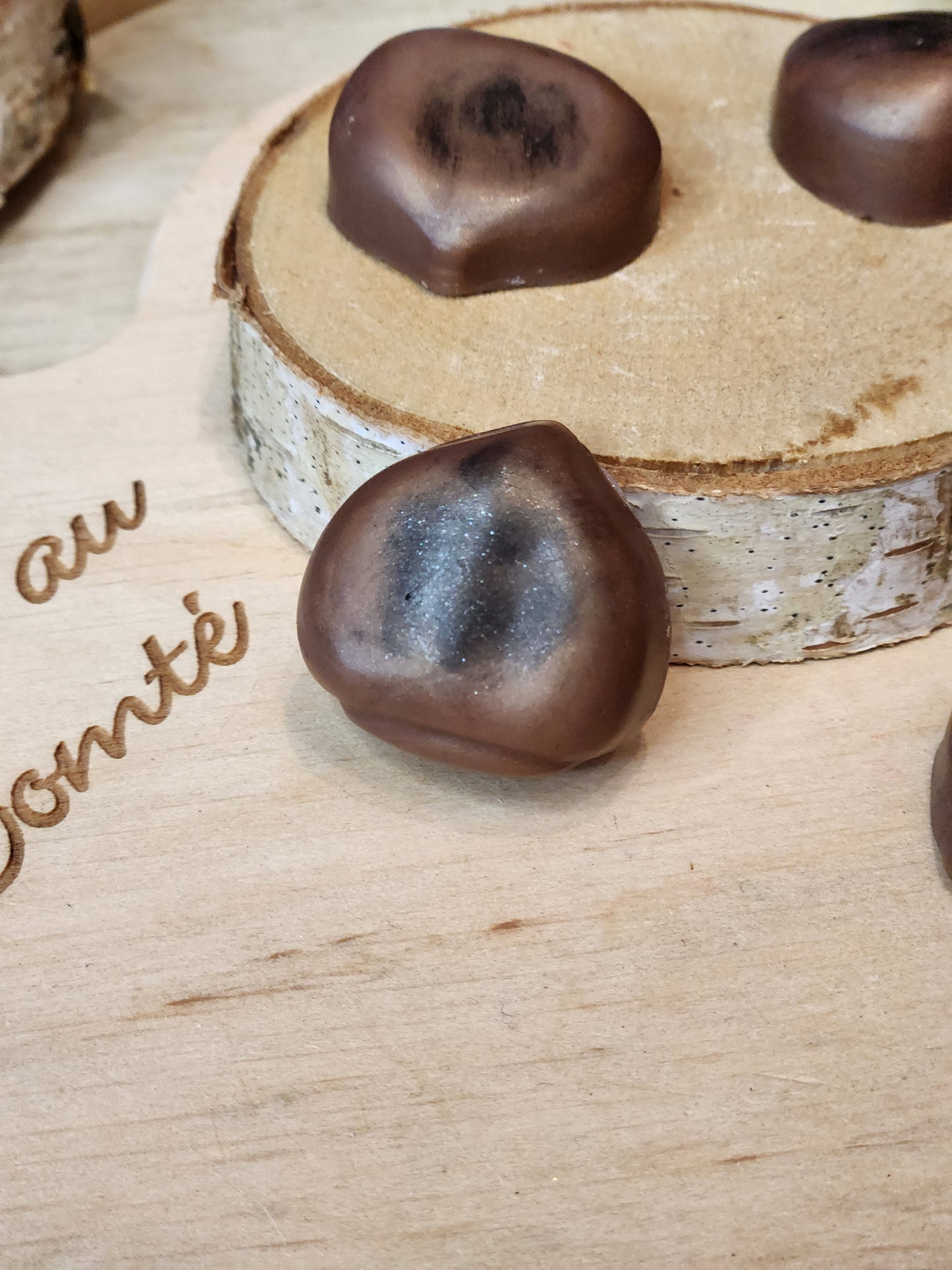 Fondant châtaigne grillée