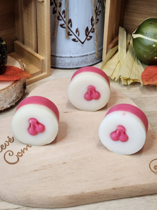 Fondant cerise noire explosive