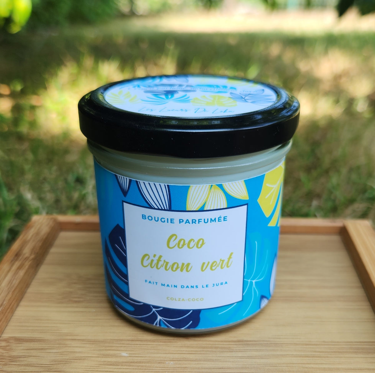 Bougie Coco citron vert