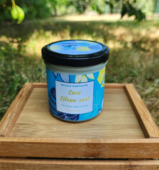 Bougie Coco citron vert