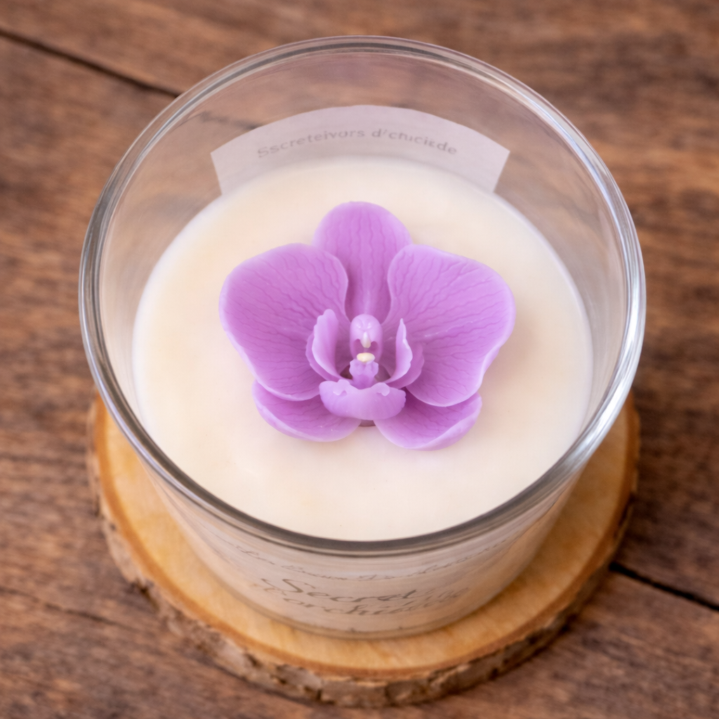 Bougie Secret d'orchidée