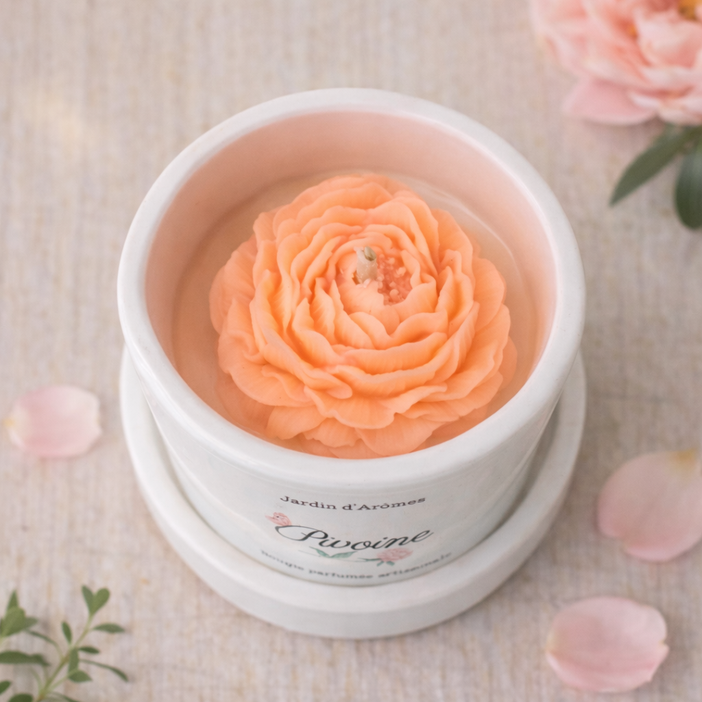 Bougie Pivoine