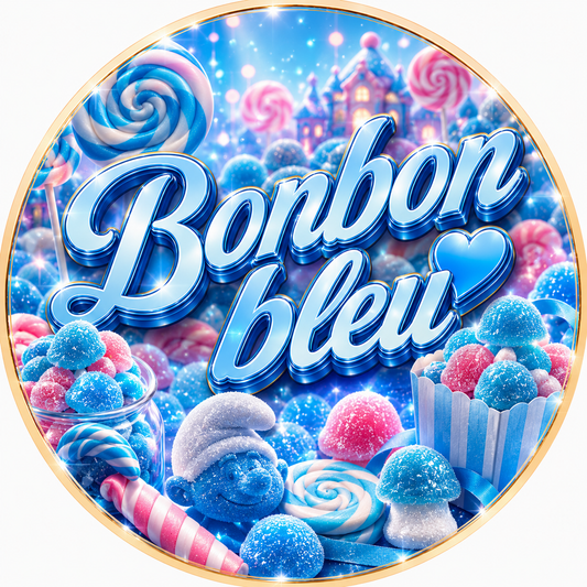 Fondant Bonbon bleu