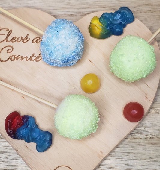 Fondants lollipop